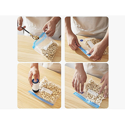 Vacuum pump for food vacuum bags