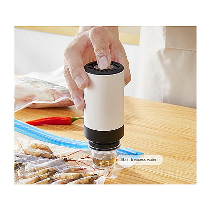 Vacuum pump for food vacuum bags