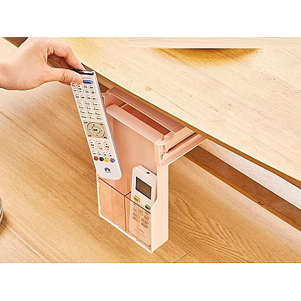 Under-table drawer desk shelf pull-out container