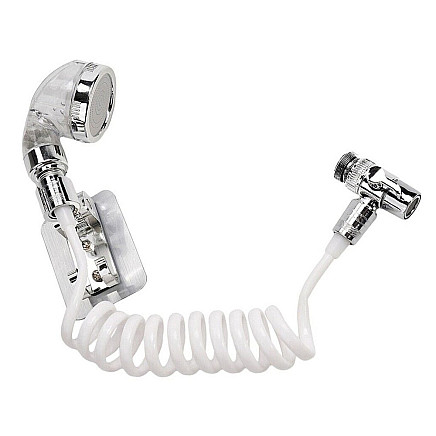 Shower handset bathroom tap