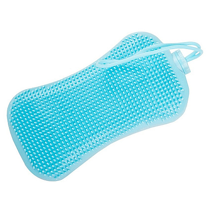 Silikona birste muguras mazgāšanai, ķermeņa masētājs, Dažādas krāsas