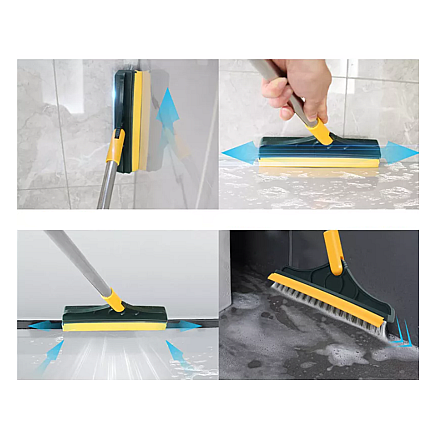Cleaning brush with handle for gaps 100cm