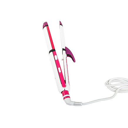 Curling iron straightener crimper 3in1 curls