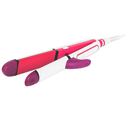 Curling iron straightener crimper 3in1 curls