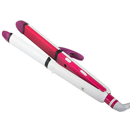 Curling iron straightener crimper 3in1 curls