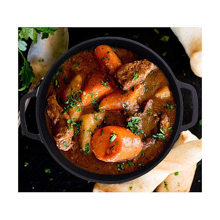 Baking pot non stick induction cooking pot gas lid 2l