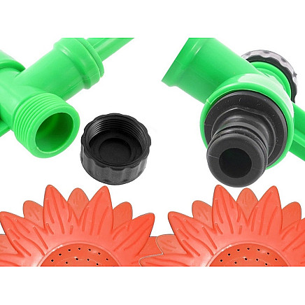 Garden sprinkler sunflower garden watering can