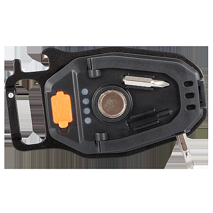 Led light cob key ring opener magnet usb torch