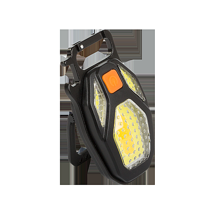 Led light cob key ring opener magnet usb torch