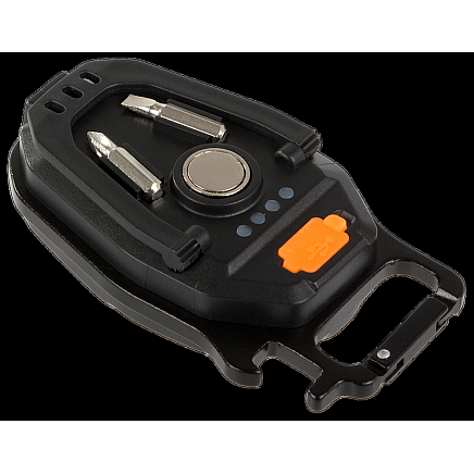 Led light cob key ring opener magnet usb torch