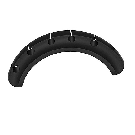 Desk cable organiser adhesive holder