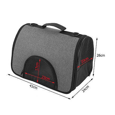 Transport bag dog carrier cat large