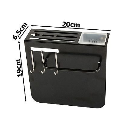 Knife rack kitchen organiser knife drainer