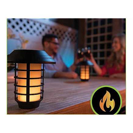 Garden lamp solar torch lantern rgb remote control