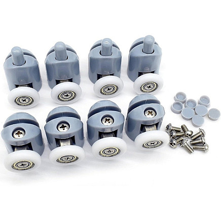 Rollers for shower cubicle set wheels 8 rollers