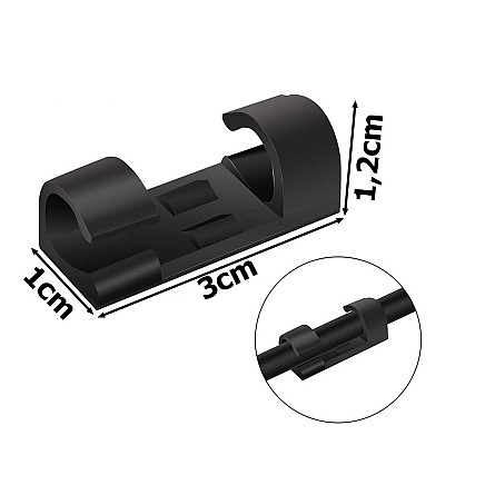 Cable holder organiser 20pcs