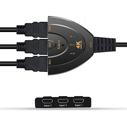 HDMI 3-in-1 4K Slēdzis