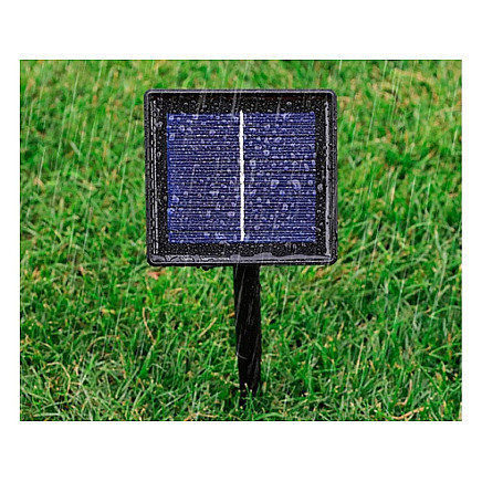 Garden garland lights 40 led solar multicolour