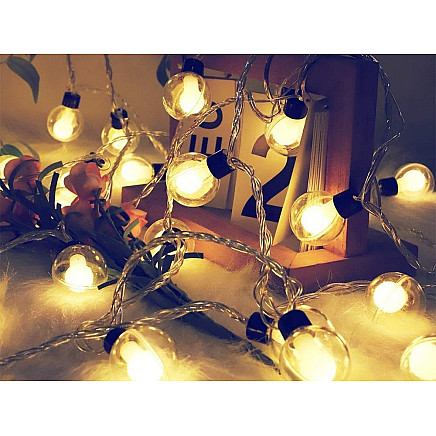 Garden garland solar lights 20 led warm