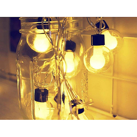 Garden garland solar lights 20 led warm