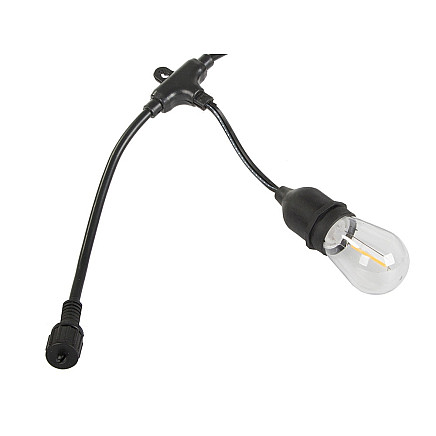 Gaismas virtene GARDEN BRANDA 10 LED E27 10m - 5907451348017 Gaismas virtene GARDEN BRANDA 10 LED E27 10m