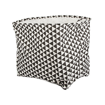 Folding basket for laundry toys large lockable