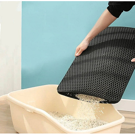 Cat litter mat for cat litter