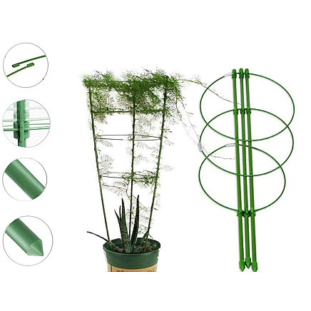 Flower ring plant support round