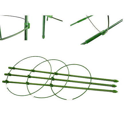 Flower ring plant support round