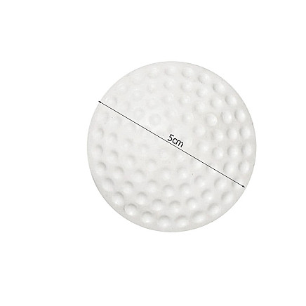 Door handle bumper self-adhesive to walls