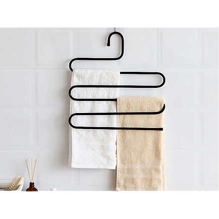 Trouser hanger for wardrobe 5 pairs solid