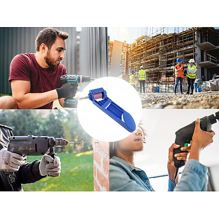 Drill bit sharpener portable screwdriver drills