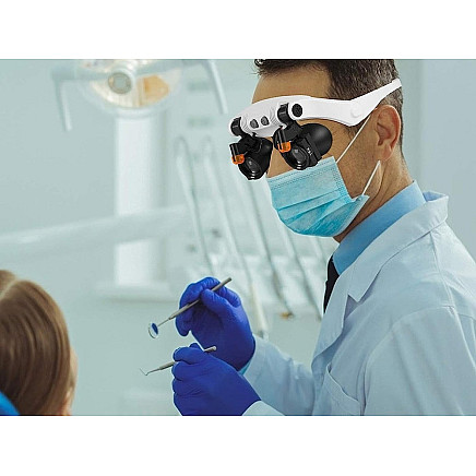 Watchmakers magnifying glass repair 25x 20x led