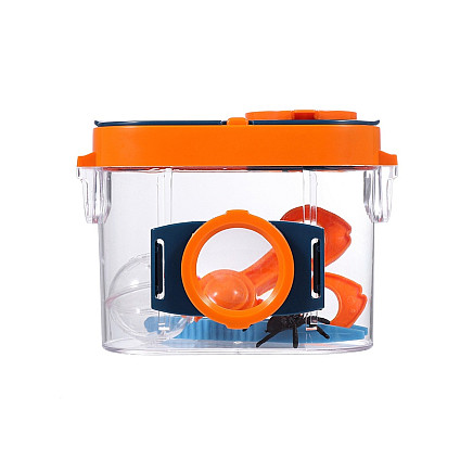 Magnifying glass insect magnifying glass container