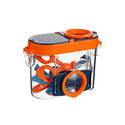 Magnifying glass insect magnifying glass container