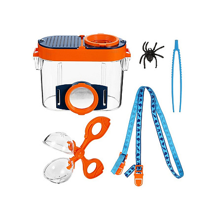 Magnifying glass insect magnifying glass container