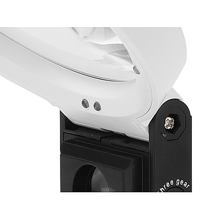 Folding jewellers magnifying glass 10x 25x 6 led 2 uv scale