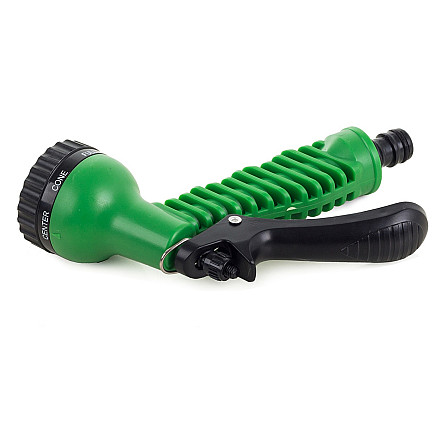 Dārza šļūtenes smidzinātājs ar 7 funkcijām