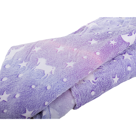 Blanket with sleeves fleece warm sweatshirt dressing gown neon