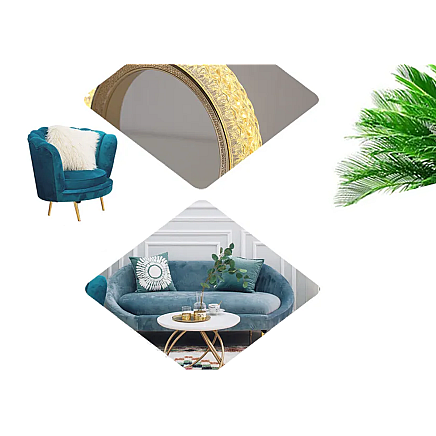 Table night light ring crystal led rgb