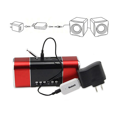 Bluetooth 4.1 + EDR receiver with AUX and USB connection