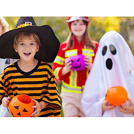 Helovīna Konfekšu Spainis Konteiners Ķirbis, 15cm x 13cm