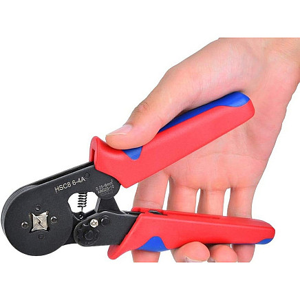 Crimping press for end sleeves 0.25-10mm²