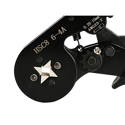 Crimping press for end sleeves 0.25-10mm²