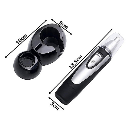 Ear nose trimmer ear hair remover beard styling shaver 2in1