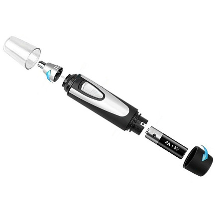 Ear nose trimmer ear hair remover beard styling shaver 2in1