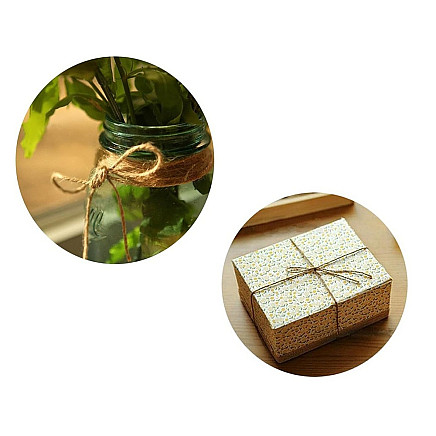 Jute cord 30m natural brown jute