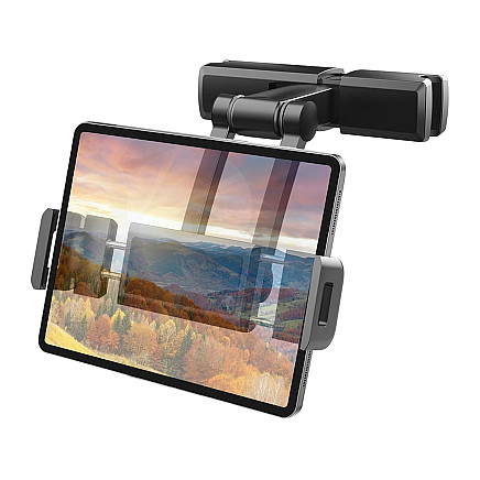 Car holder for tablet phone universal adjustable headrest