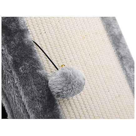 Scratching post triangle cat kennel cat bed toy ball