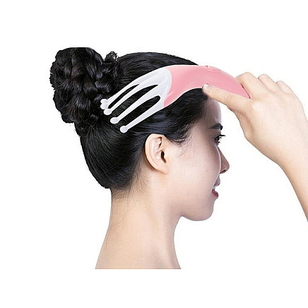 Head massager rake hair growth vibration